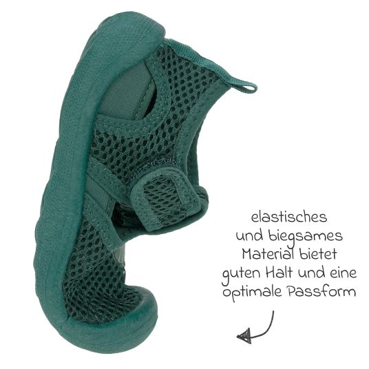 Lässig Bade-Schuh LSF Beach Sandals - Green - Gr. 25