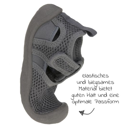 Lässig Bade-Schuh LSF Beach Sandals - Grey - Gr. 19