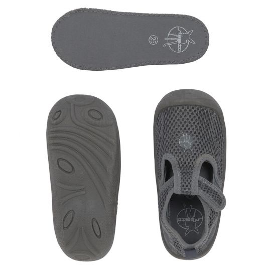 Lässig Bade-Schuh LSF Beach Sandals - Grey - Gr. 19
