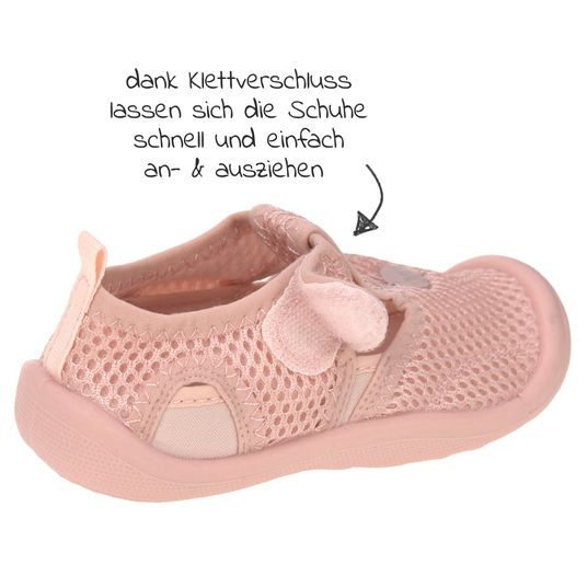 Lässig Bade-Schuh LSF Beach Sandals - Light Pink - Gr. 19