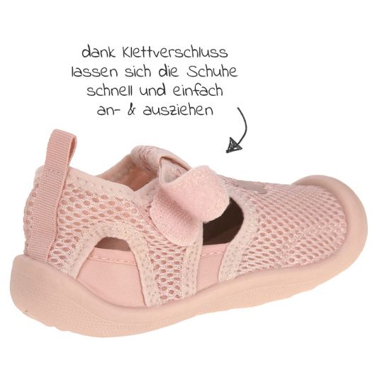 Lässig Bade-Schuh LSF Beach Sandals - Powder Pink - Gr. 19