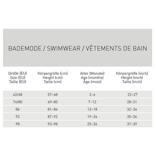 Lässig Bade-Shirt LSF Long Sleeve Rashguard - Seahorse - Caramel - Gr. 62/68
