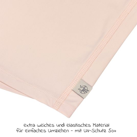 Lässig Bade-Shirt LSF Long Sleeve Rashguard - Toucan Powder Pink - Gr. 62/68