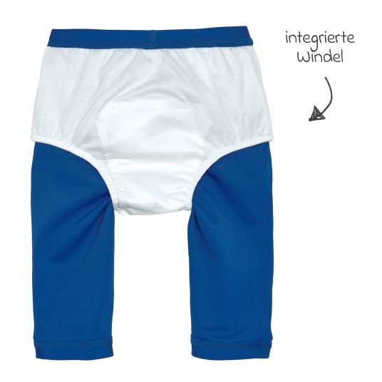 Lässig Bade-Windelshorts LSF Beach Shorts - Blue - Gr. 98