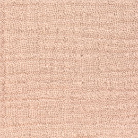 Lässig Bademantel Muslin - Light Pink - Gr. 80/86