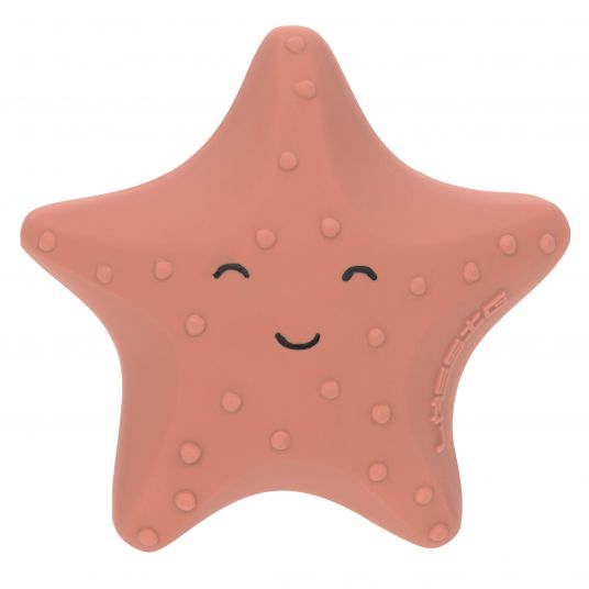 Lässig Badespielzeug Natural Rubber - Starfish - Orange