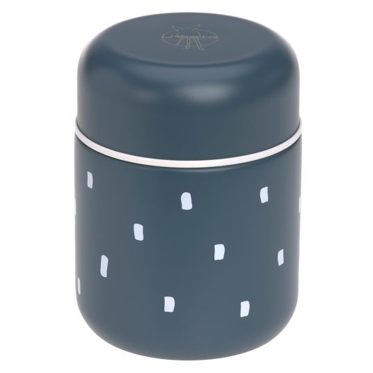 Lässig Stainless steel container Food Jar - Happy Prints - Midnight Blue