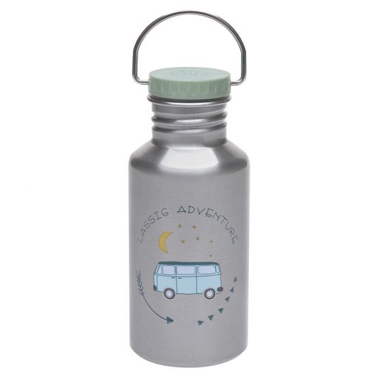 Lässig Stainless steel water bottle 500 ml - Adventure Bus