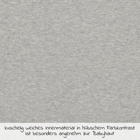Lässig Coperta a maglia per seggiolino auto in cotone biologico 78 x 78 cm - Azzurro