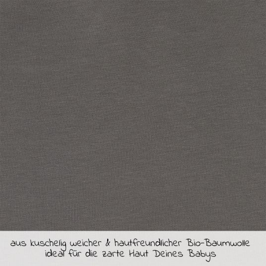Lässig Hose aus Bio-Baumwolle - Anthracite - Gr. 50/56