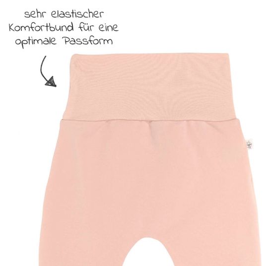 Lässig Hose aus Bio-Baumwolle - Powder Pink - Gr. 50/56