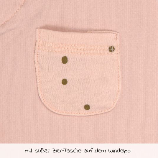 Lässig Hose aus Bio-Baumwolle - Powder Pink - Gr. 50/56