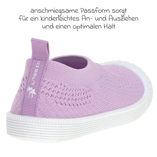 Lässig Kinder-Schuh / Badeschuh Allround Sneaker - Lilac - Gr. 24