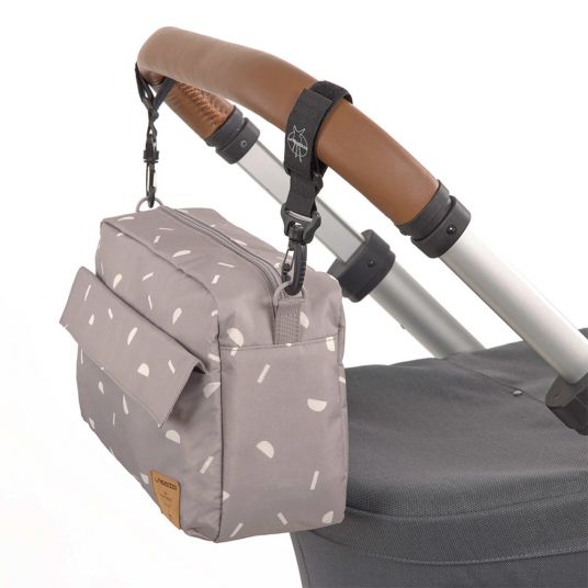Lässig Stroller Bag Buggy Organizer Bag - Blocks Taupe