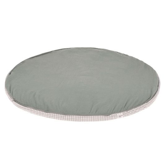 Lässig Crawling blanket Muslin Seat Cushion 100 x 100 cm - Green