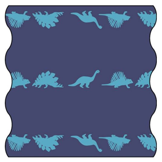 Lässig Sciarpa multifunzionale Twister Baby - Dino Blue