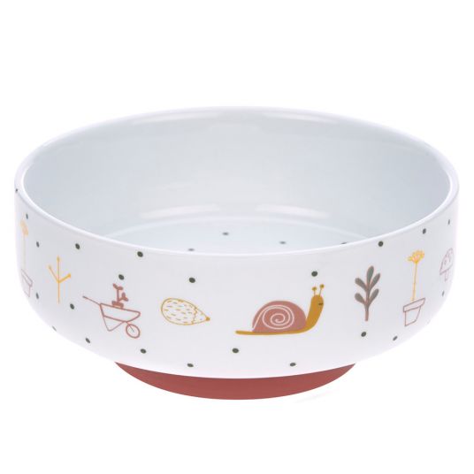 Lässig Porcelain bowl non-slip - Garden Explorer Girls