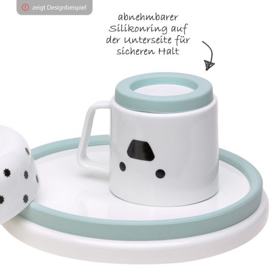 Lässig Porcelain cup non-slip - Little Chums Mouse