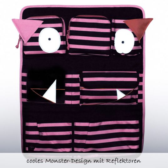 Lässig Backrest Bag Car Wrap-to-Go - Little Monsters Mad Mabel