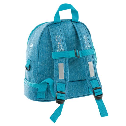 Lässig Rucksack Mini Backpack - About Friends - Melange Blue