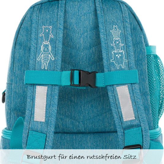 Lässig Backpack Mini Backpack - About Friends - Melange Blue