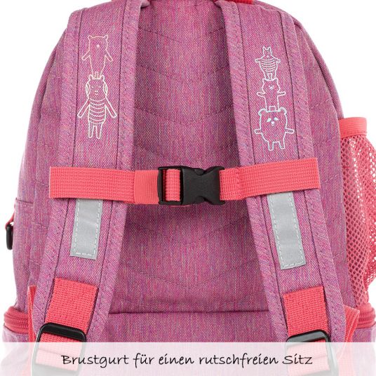 Lässig Rucksack Mini Backpack - About Friends - Melange Pink