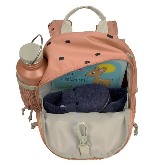 Lässig Rucksack Mini Backpack - Happy Prints - Caramel