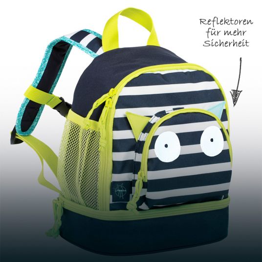 Lässig Backpack Mini Backpack - Little Monsters Bouncing Bob