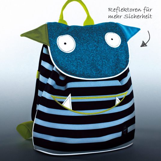Lässig Mini Duffle Backpack - Little Monsters Bouncing Bob
