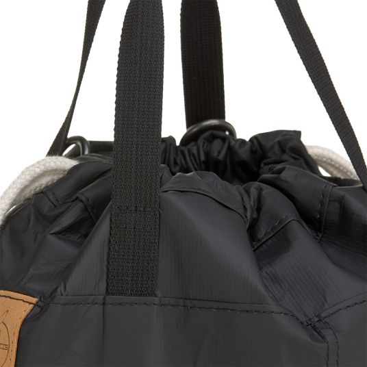 Lässig Backpack / Gym Bag Green Label Tyve String Bag - Black