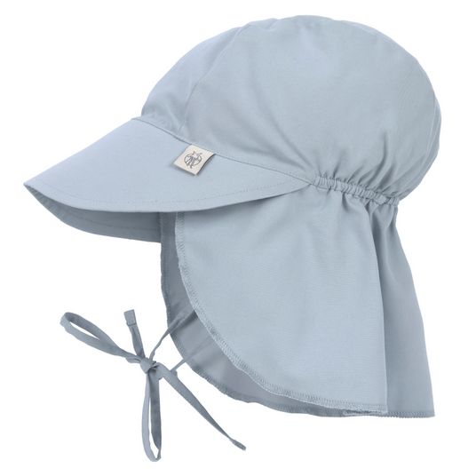 Lässig Schirmmütze mit Nackenschutz LSF Sun Protection Flap Hat - Light Blue - Gr. 43/45