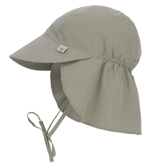Lässig Schirmmütze mit Nackenschutz LSF Sun Protection Flap Hat - Olive - Gr. 43/45