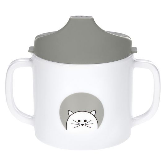 Lässig Beak cup with double handle - Little Chums Cat