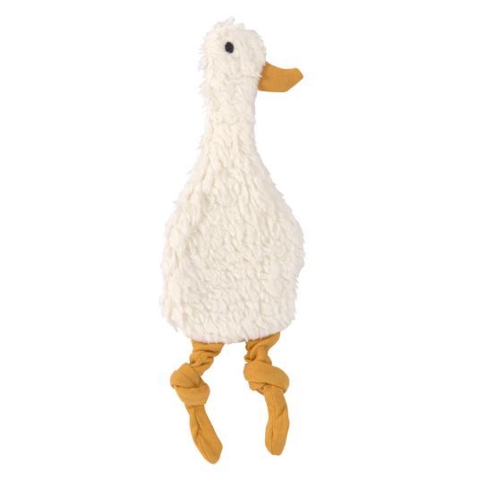 Lässig Snuffle Knitted Baby Comforter GOTS - Tiny Farmer - Goose