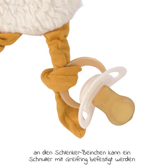 Lässig Schnuffeltuch Knitted Baby Comforter GOTS - Tiny Farmer - Goose