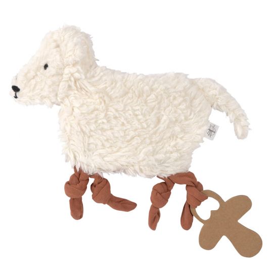 Lässig Schnuffeltuch Knitted Baby Comforter GOTS - Tiny Farmer - Sheep