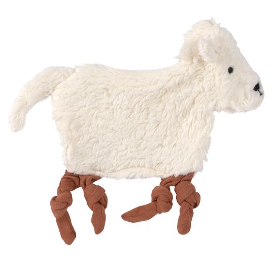 Lässig Schnuffeltuch Knitted Baby Comforter GOTS - Tiny Farmer - Sheep