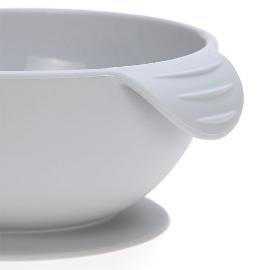 Lässig Silicone tray with suction cup - Grey