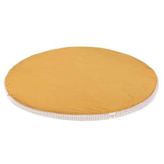 Lässig Sitzkissen Muslin Seat Cushion 100 x 100 cm - Mustard