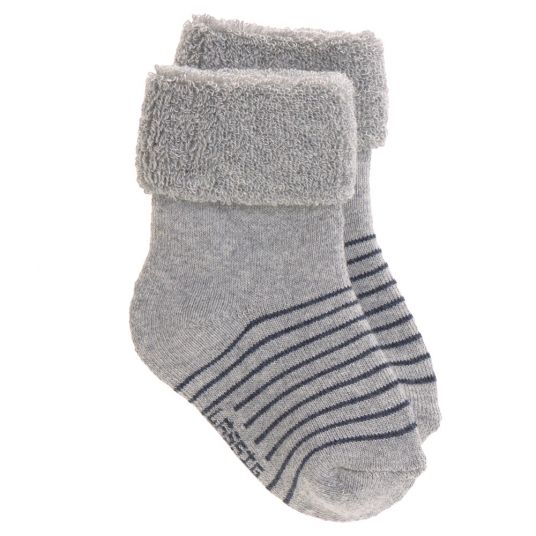 Lässig Organic Cotton Socks 3 Pack - Blue - Size 12-14