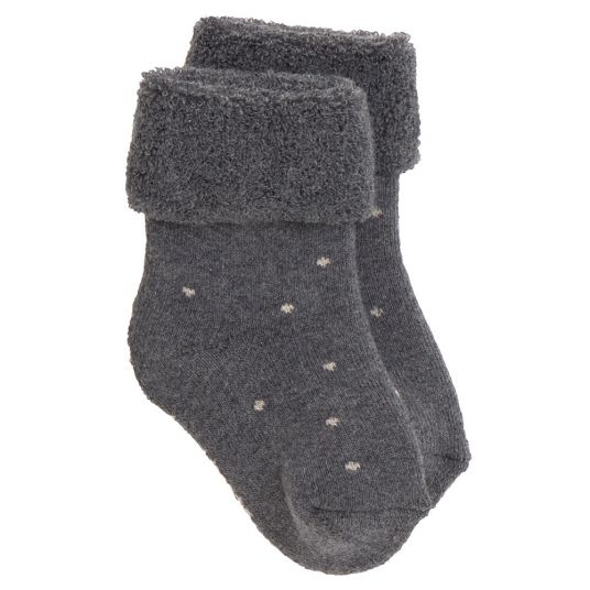 Lässig Organic Cotton Socks 3 Pack - Grey - Size 12-14