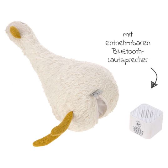 Lässig Spieluhr aus Bio-Baumwolle mit Bluetooth-Lautsprecher - Tiny Farmer Goose