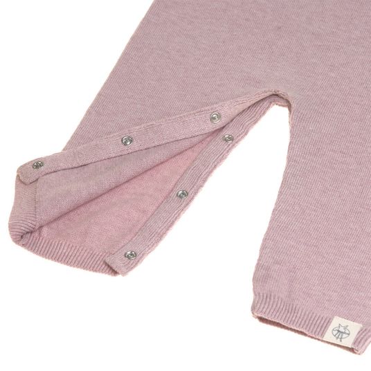 Lässig Knit Overall GOTS - Garden Explorer Light Pink - Size 50/56