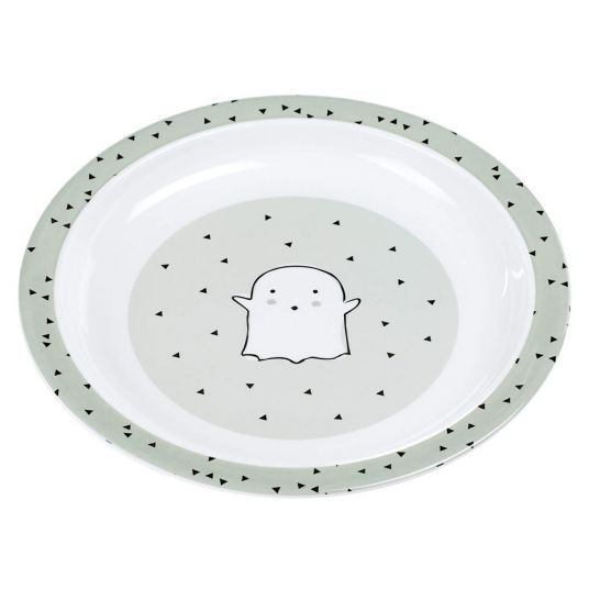 Lässig Plate non-slip 21 cm - Little Spookies - Olive