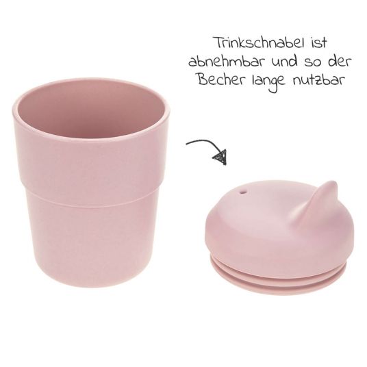 Lässig Drinking Mug - with silicone beak - Little Chums Mouse