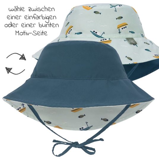 Lässig Wende-Hut LSF Sun Protection Bucket Hat - Boat Mint - Gr. 43/45