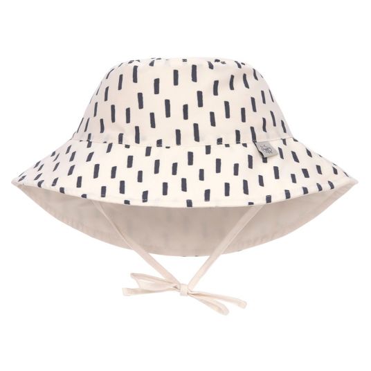 Lässig Wende-Hut LSF Sun Protection Bucket Hat - Strokes Offwhite Grey - Gr. 43/45
