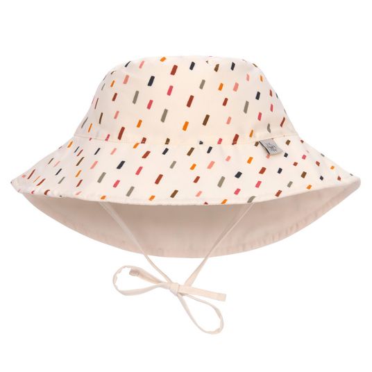 Lässig Wende-Hut LSF Sun Protection Bucket Hat - Strokes Offwhite Multicolor - Gr. 43/45