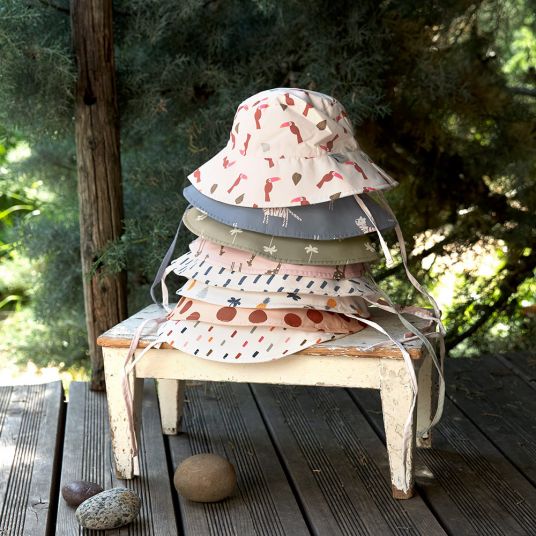 Lässig Wende-Hut LSF Sun Protection Bucket Hat - Toucan Offwhite - Gr. 46/49
