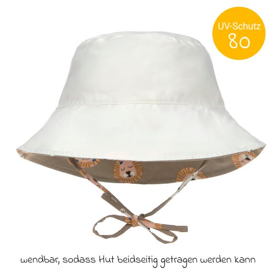 Lässig Wende-Hut LSF Sun Protection Bucket Hat - Wild Cats Choco - Gr. 46/49